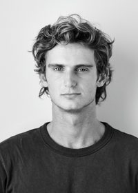 Jack Sacks black and white studio headshot